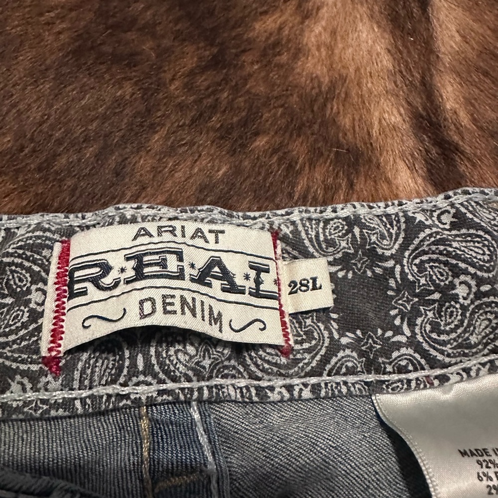 Ariat Women's Blue Boot Cut Jeans - Picture 5 of 6